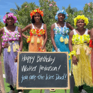 Greeting from African Girls